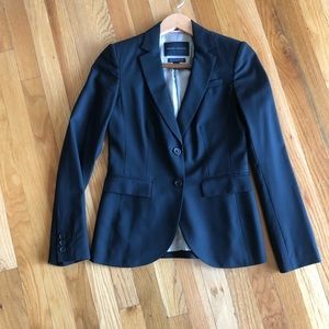 Banana Republic black blazer jacket - Italian fabric - wool
